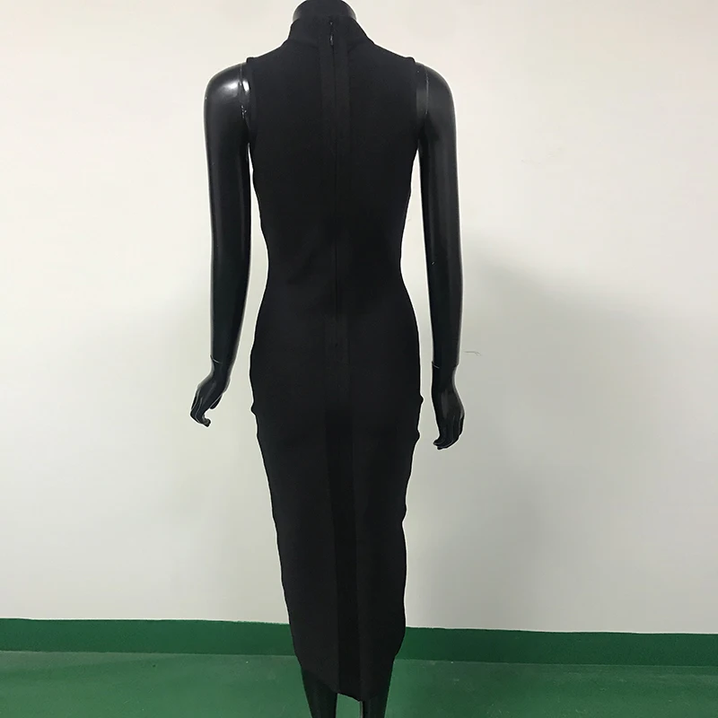 Летнее сексуальное платье новинка 2020 элегантное облегающее вечернее без рукавов