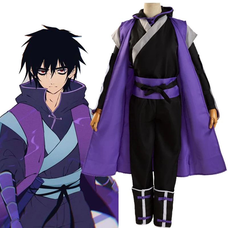 Аниме ножницы семь Косплей Костюм убийца полный комплект косплей Униформа