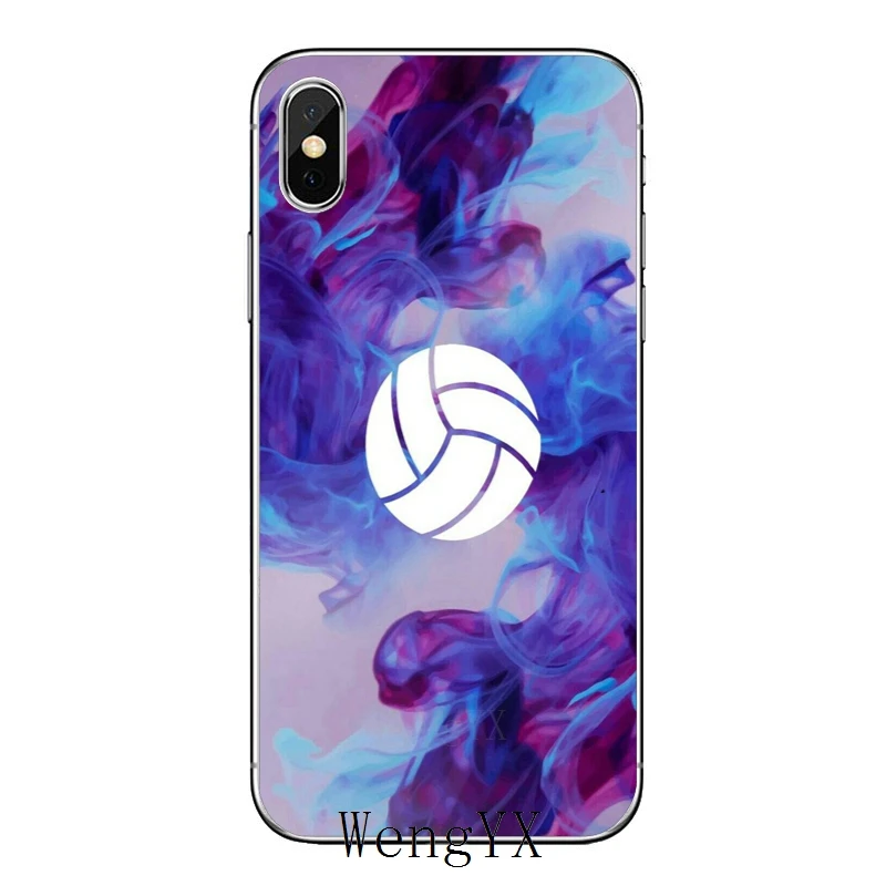 Модный волейбол спортивные для samsung Galaxy S10 lite A10 A30 A40 A50 A60 A70 A6 A8 J4 J6 плюс A9 J8 prime ТПУ мягкий чехол
