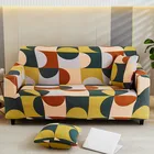 Разноцветный чехол на диван для гостиной, эластичный чехол на 1234 места, L Секционный Диван, эластичный чехол для дивана, домашний декор
