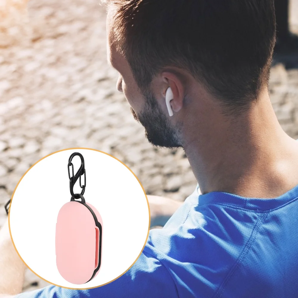 

1 Pc Soft Portable Wireless Earphone Silicone Cover Compatible for Galaxy Buds