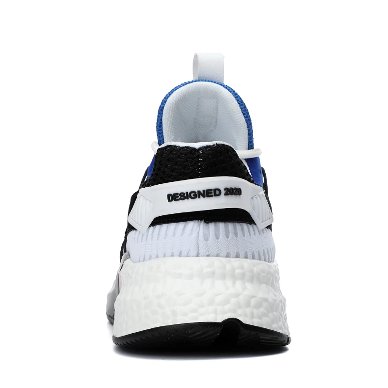 

2021 Mens Shoes Casual Trend Outdoor Sneakers Comfortable Flat Male Casual Footwear Breathable Mesh Lace-Up Wear-resistant
