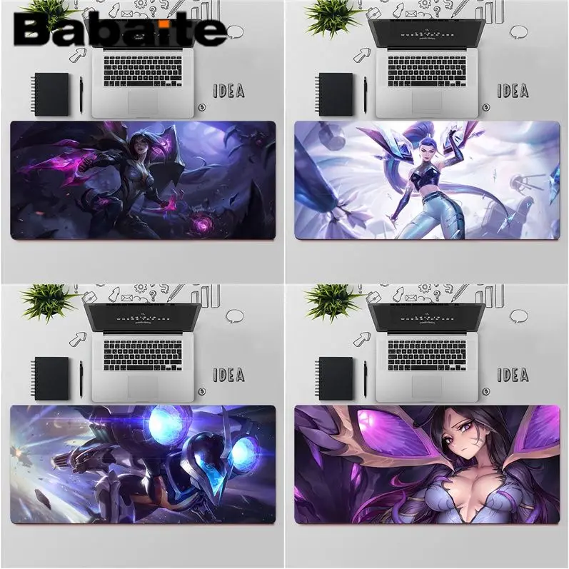 

Babaite Top Quality LOL KaiSa Durable Rubber Mouse Mat Pad Free Shipping Large Mouse Pad Keyboards Mat