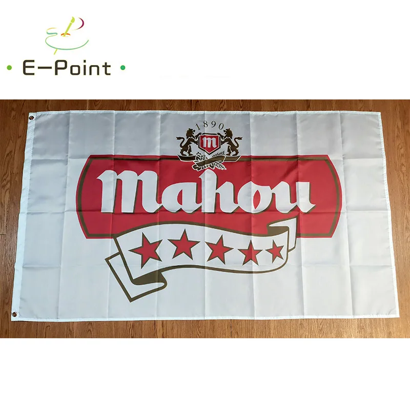 Пивной флаг Mahou 3 фута * 5 футов (90*150 см) размер рождественские украшения для дома