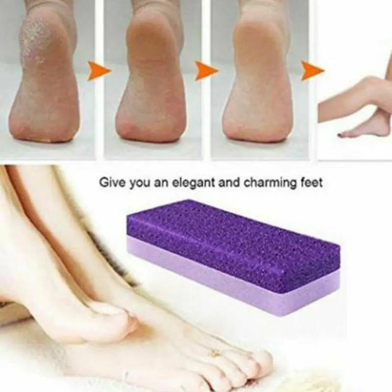 

Foot Pumice Sponge Callus Exfoliate Stone Hard Skin Remove Pedicure Scrubber USA