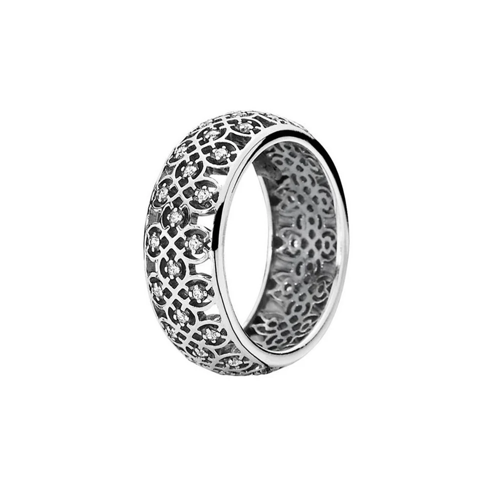 

MULIER 2020 New High-quality Complex Original Mesh Ring Luminous Leaf With Pearl And Transparent Cz Ring Original Woman Jewelry