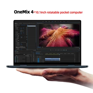 one notebook 10 1 inch pocket computer onemix4 platinum netbook i7 1160g7 16g ram 512gb ssd ips touch screen windows free global shipping