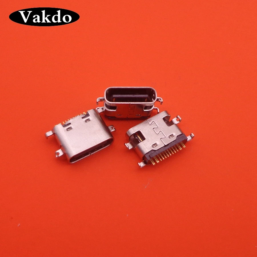 

100 шт. 3,1 Тип C разъем 16 Pin Женский правый угол SMT Tab USB разъем 3,1 версия гнездо для Lenovo S5 K520
