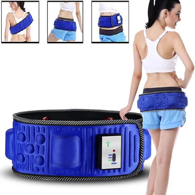 

130cm X5 Times Slim Massage Belt Machine Lose Weight Burning Vibration Heat Fitness Waist Massager Abdominal Muscle Stimulator