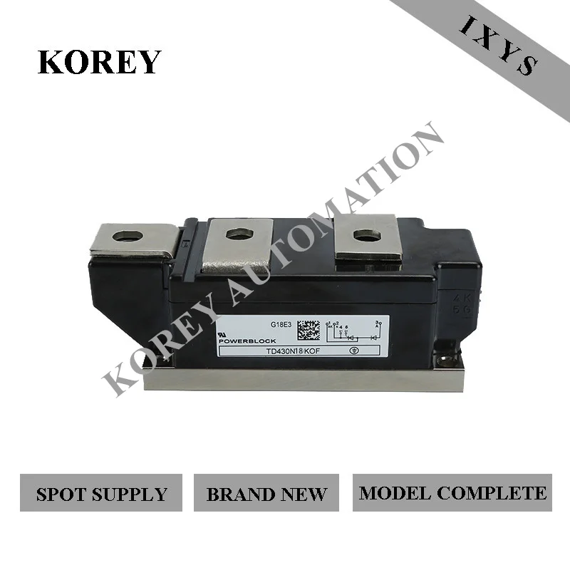 

Ready Stock Brand New 100% IXYS SCR Module TD430N18KOF TD430N20KOF TD430N22KOF TD430N24KOF