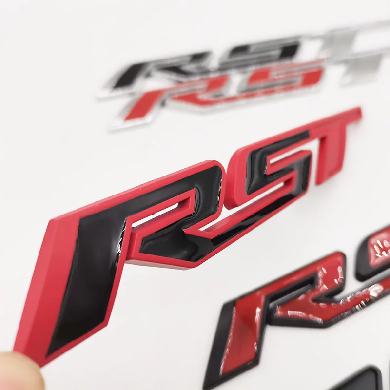 

RST Hood Grill Emblem Badge Sticker Decal For Chevrolet Chevy Malibu Impala Corvette Camaro Colorado Silverado Matiz Spark Kalos
