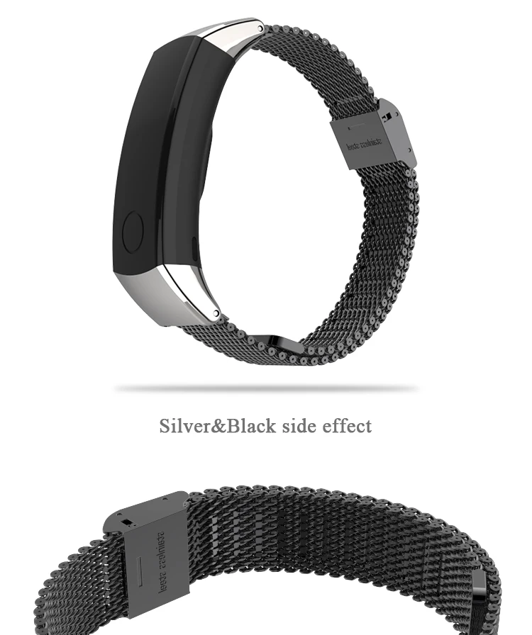 Mijobs для huawei honor band 3 srtap Milan металлический ремешок для honor band 3 ремешок из нержавеющей стали умный Браслет для honor 4 3 Smart