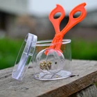 Набор пластиковых игрушек для изучения природы, для детей, инструмент для изучения насекомых, пластиковые ножницы и щипцы