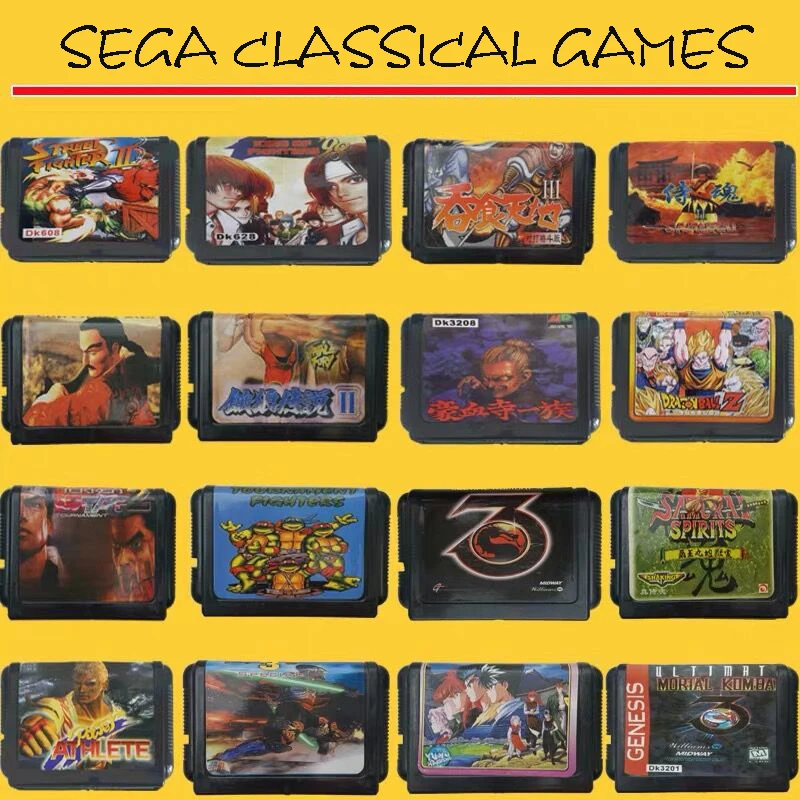 В наличии 16 битные картриджи для видеоигр бесплатные европейские/JAP снаряды