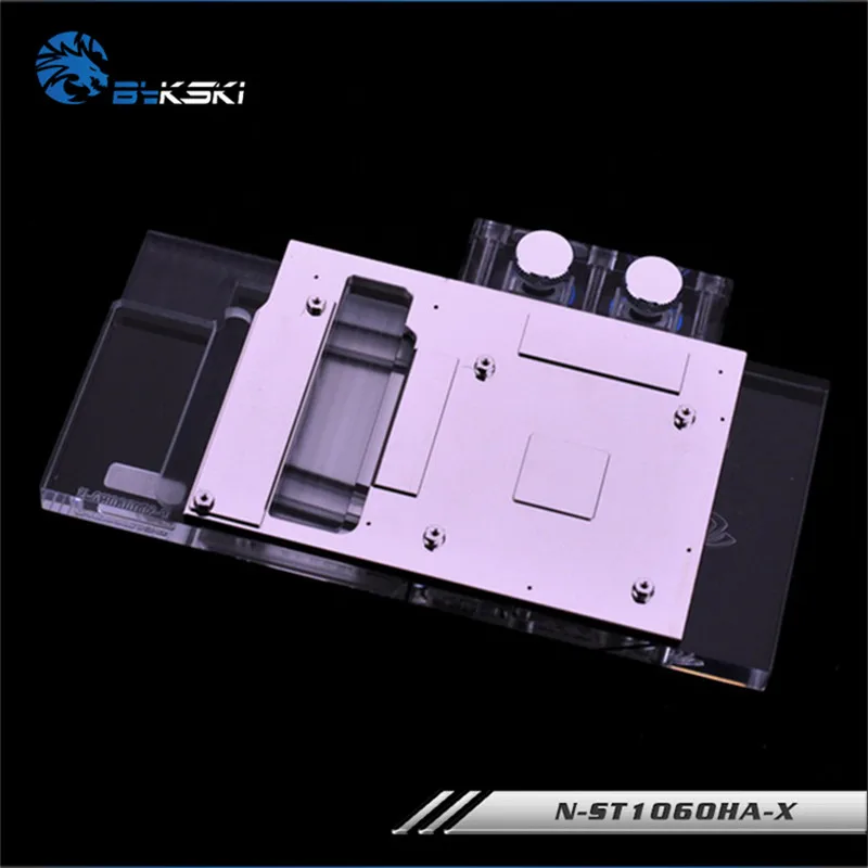 Bykski полный охват GPU водный блок для ZOTAC GTX1060 960 видеокарта N-ST1060HA-X | Компьютеры и