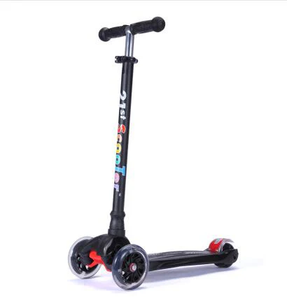 Bicicleta Infantil 21-й скутер флэш-колесо детей 3-12 лет игрушки для улицы Детские колеса трехколесного велосипеда детский велосипед кататься на игрушке - Цвет: Черный