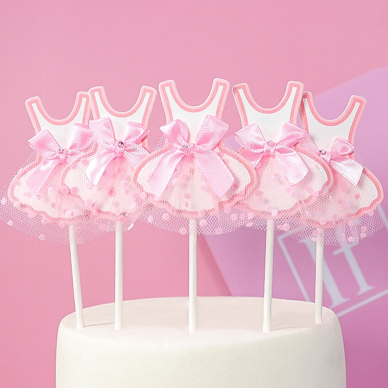 5 шт. блестящее платье-пачка принцессы юбка-пачка для балерины тортов девочек дня