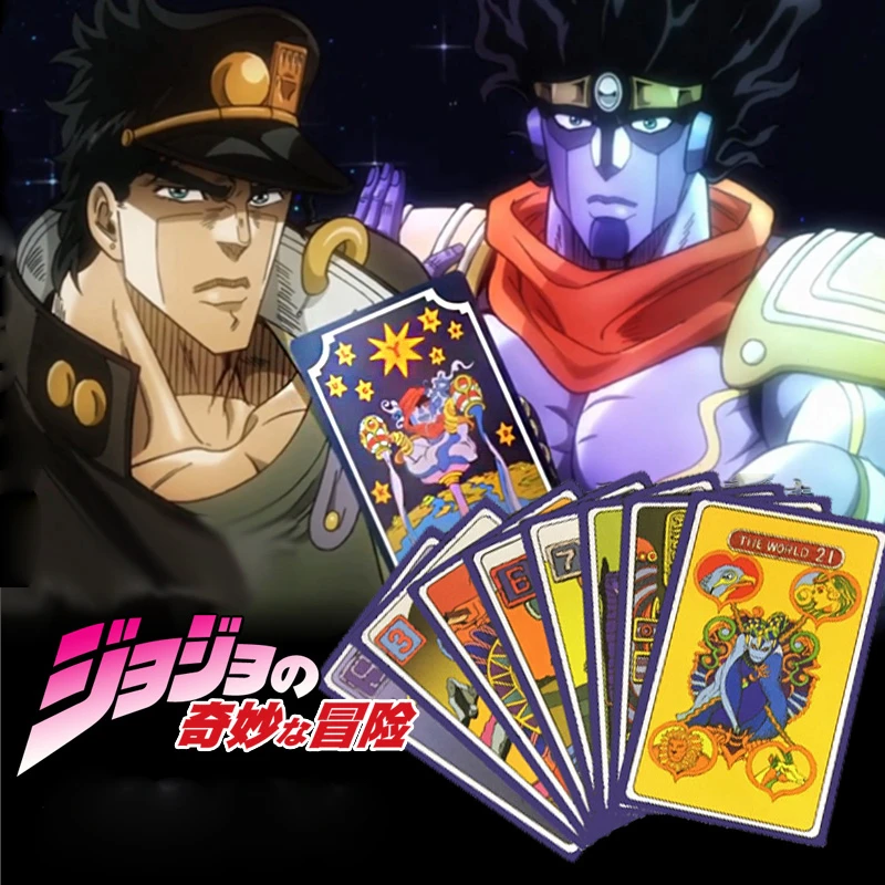 31 шт. JoJo странные приключения Таро карты аниме 22 Grand Akana 9 королевские боги