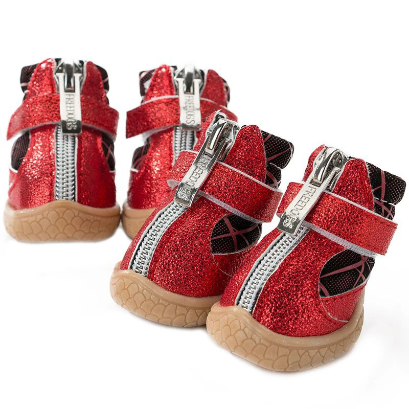 

4Pcs/Set Winter Pet Dog Shoes Warm Dog's Boots Waterproof Anti Slip Shoes For Small Dog Chihuahua Pet Product