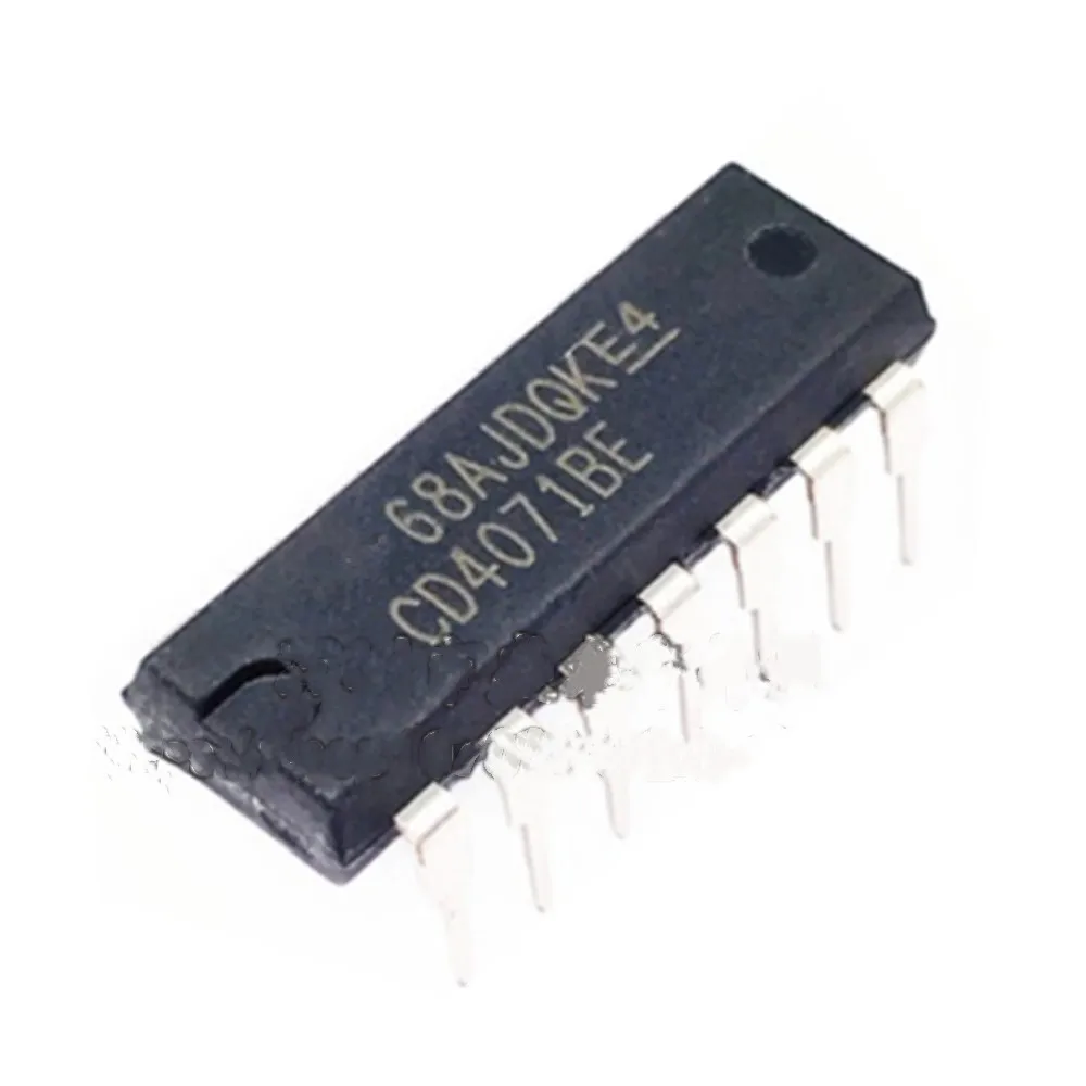 

10 шт. CD4071BE DIP14 CD4071 DIP 4071BE DIP-14 Новый и оригинальный IC