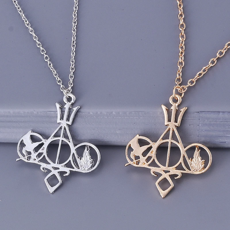 Модное ожерелье из фильма смешанные мортальные 20 шт./лот Голодные игры Дивергент