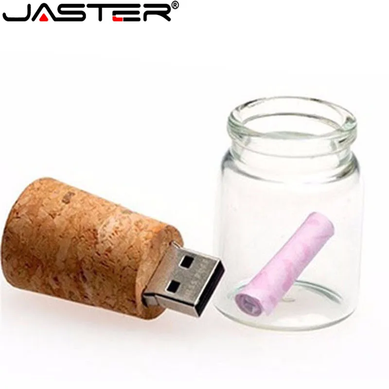 JASTER USB 2 0 флеш-накопитель со стеклянным дрифтом u-диск дрифтерная бутылка usb
