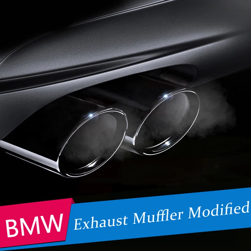 

Accessories For BMW 1 2 3 4 5 7 Series X1 3GT F20 F22 F30 F32 F34 F10 F48 G30 G11 Car Exhaust Muffler Pipes Rear Pipe Modified