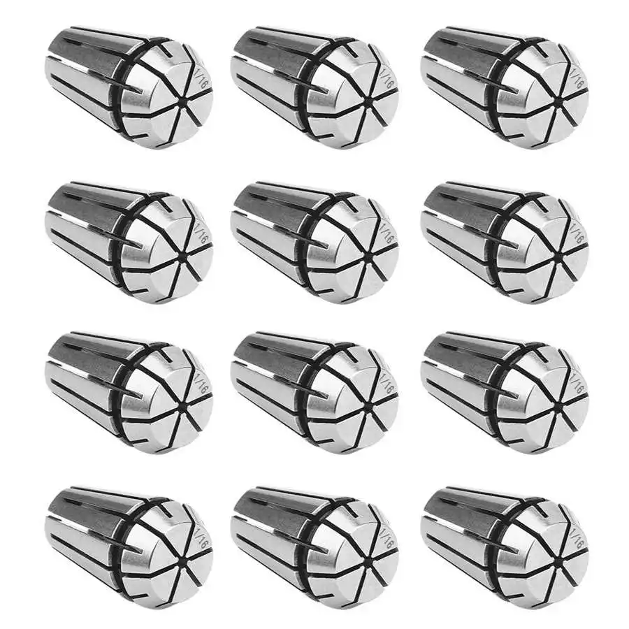 12 шт. патрон точный пружинный набор CNC гравировальный фрезерный станок