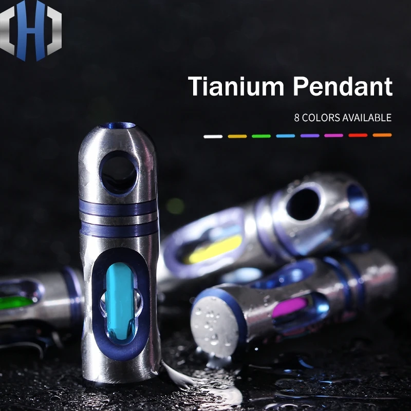 Титан внутриполостного подсветка кулон на открытом воздухе Спасательные брелок