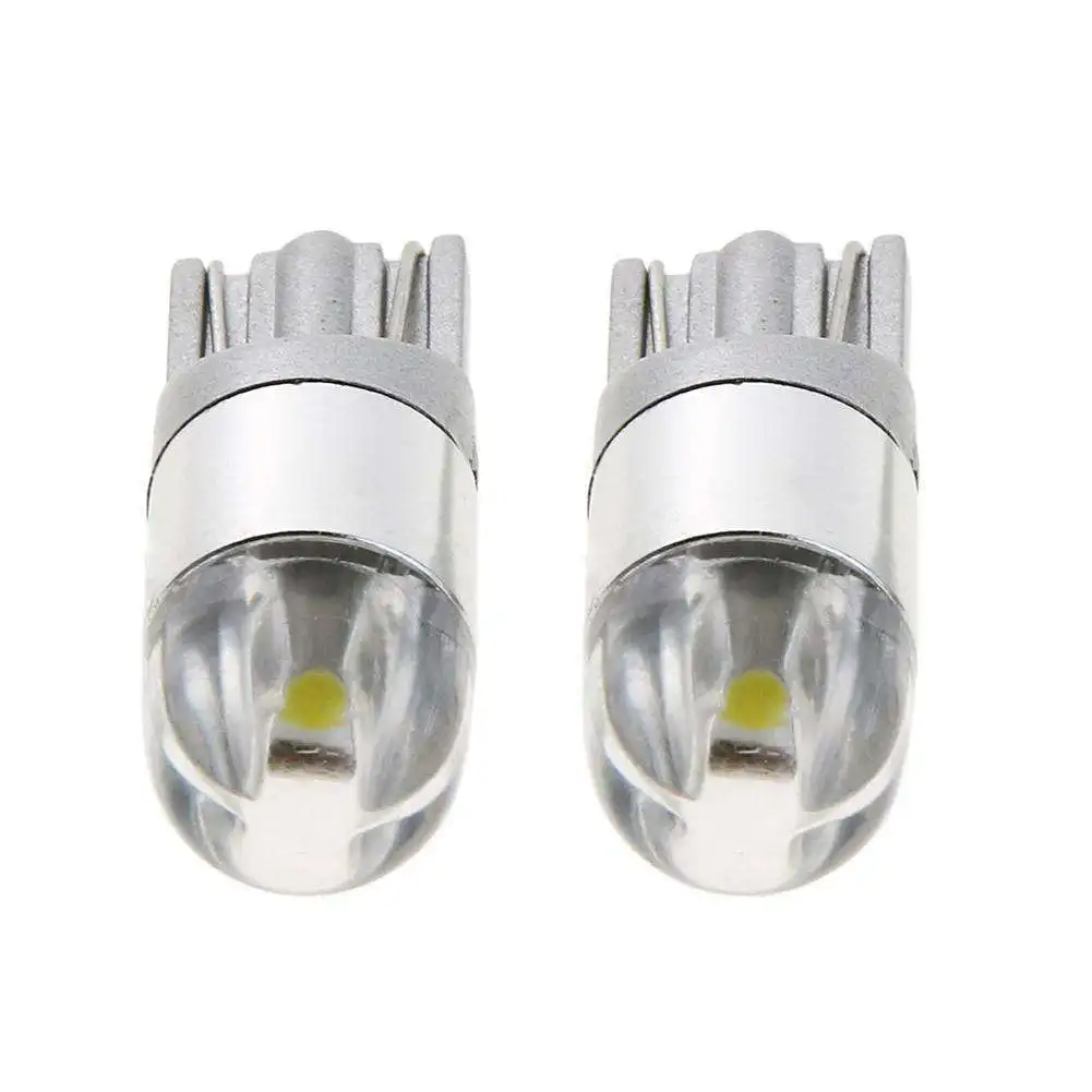 2шт T10 светодиодный Белый свет 168 501 W5W светильник танкетка 3030 2SMD интерьерные лампы