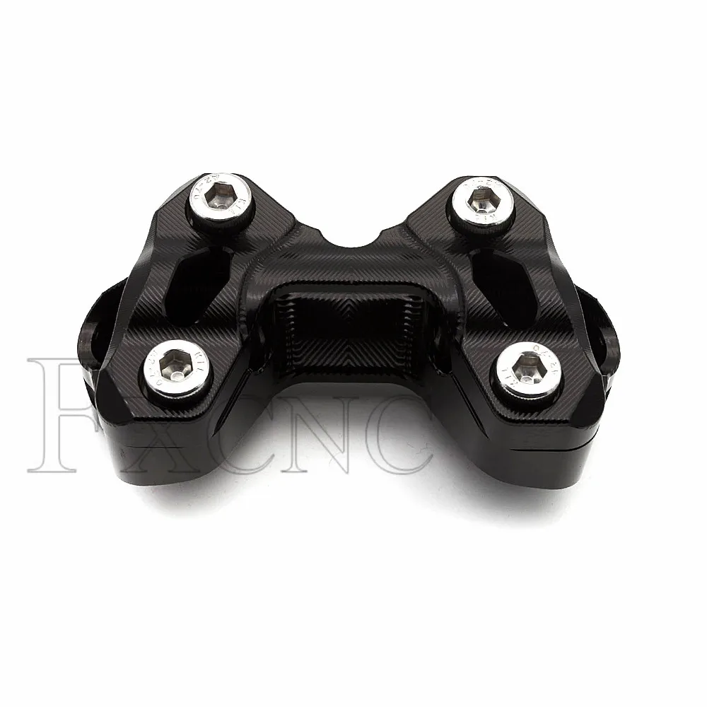 

Motorcycle 7/8" Fat Bar 22mm Handlebar Bar Mount Clamp For Ducati MONSTER 696 1100 EVO CNC Aluminum Dirt Pit Bike Fat Bar