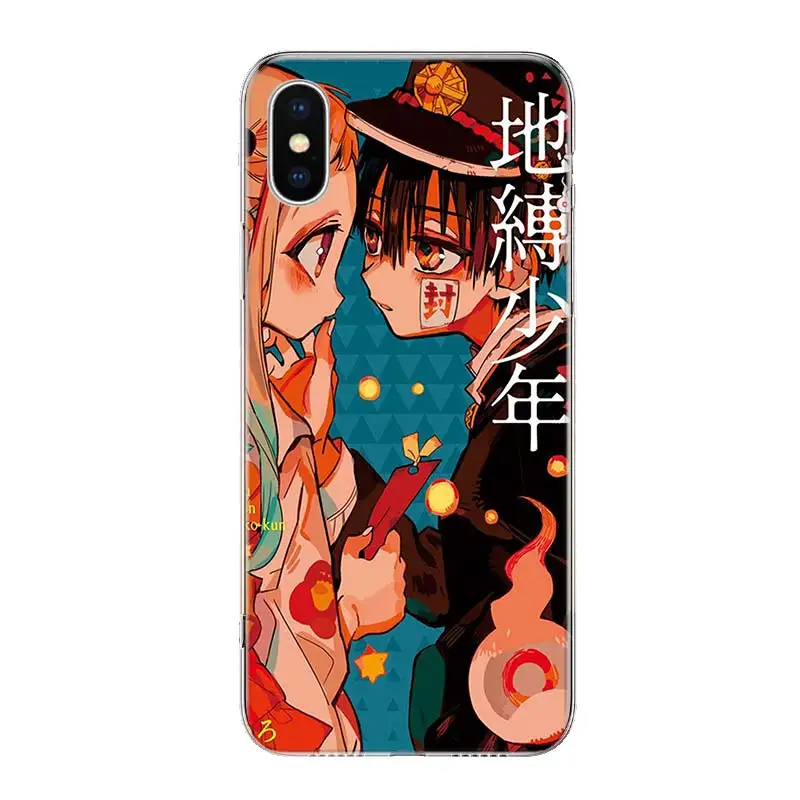 Toilet bound Hanako kun Anime For iPhone 11 13 14 Pro Max 12 Mini Phone Case X XS XR 6 6S 8 7 Plus SE Apple 5 5S Fundas Cover