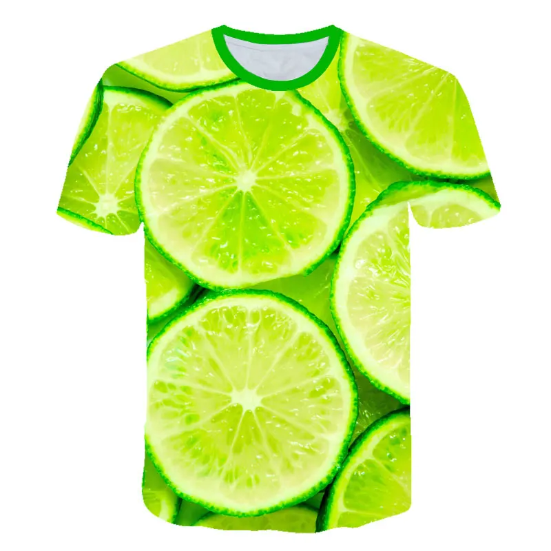 

Women's and men's 3d fruit style t-shirts, novelty fruit food 3d t-shirts for men's hip-hop round neck short sleeve 5xl men's/wo