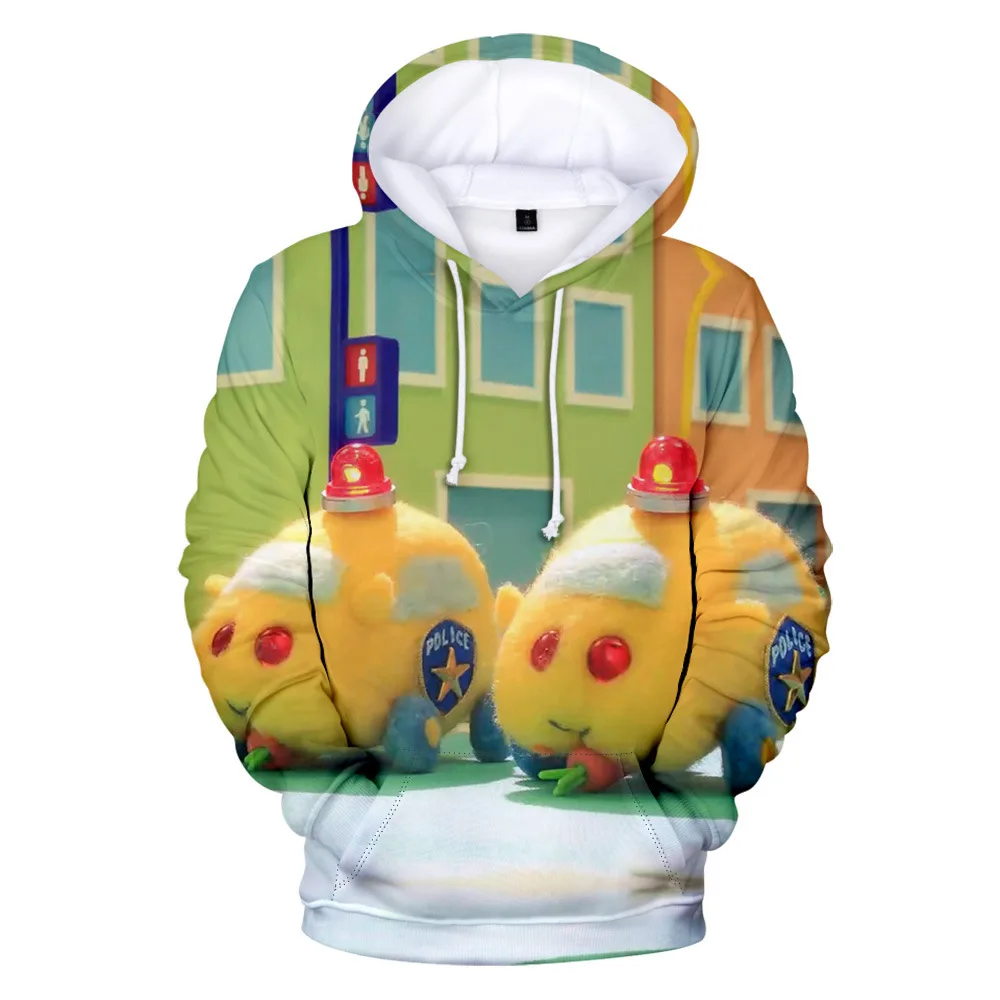 

Мужские/женские осенне-зимние милые толстовки из полиэстера и хлопка в стиле аниме Pui 3D, пальто в стиле хип-хоп с длинным рукавом