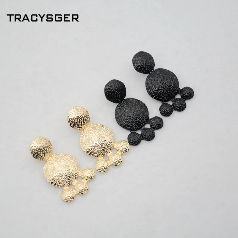 BD-ER1253/TRACYSGER/золотистое черное универсальное ювелирное изделие | Украшения и