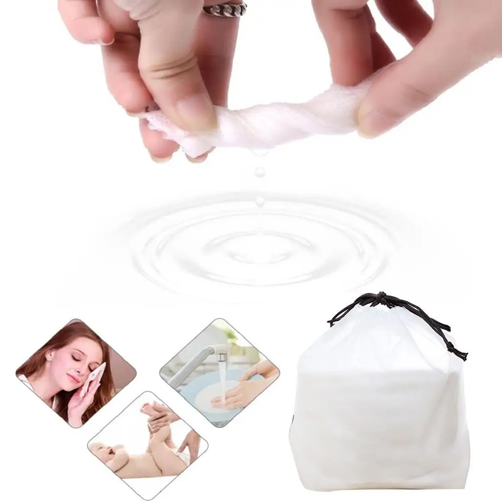 Одноразовое полотенце для лица Очищение одноразовое с жемчужным узором