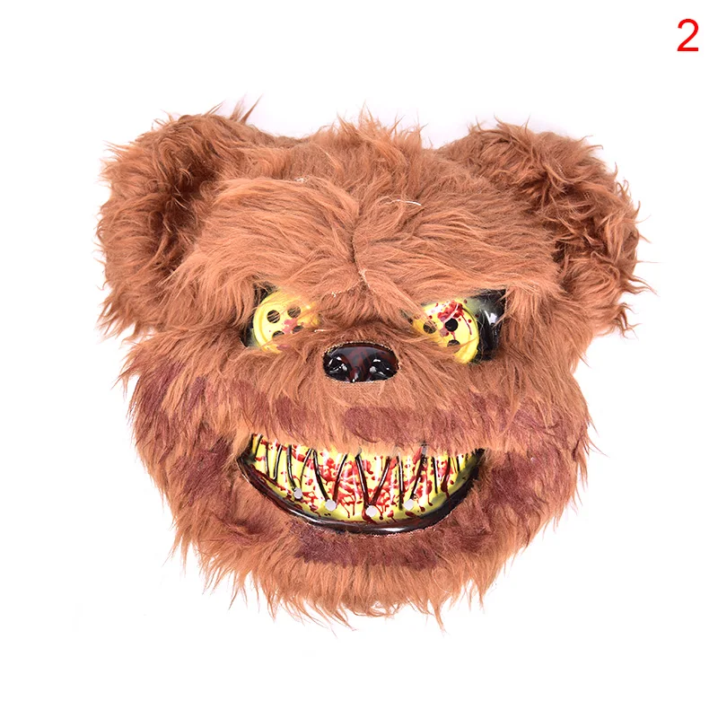 2019 маска на Хэллоуин кровавый убийца кролика плюшевый мишка косплей ужаса для