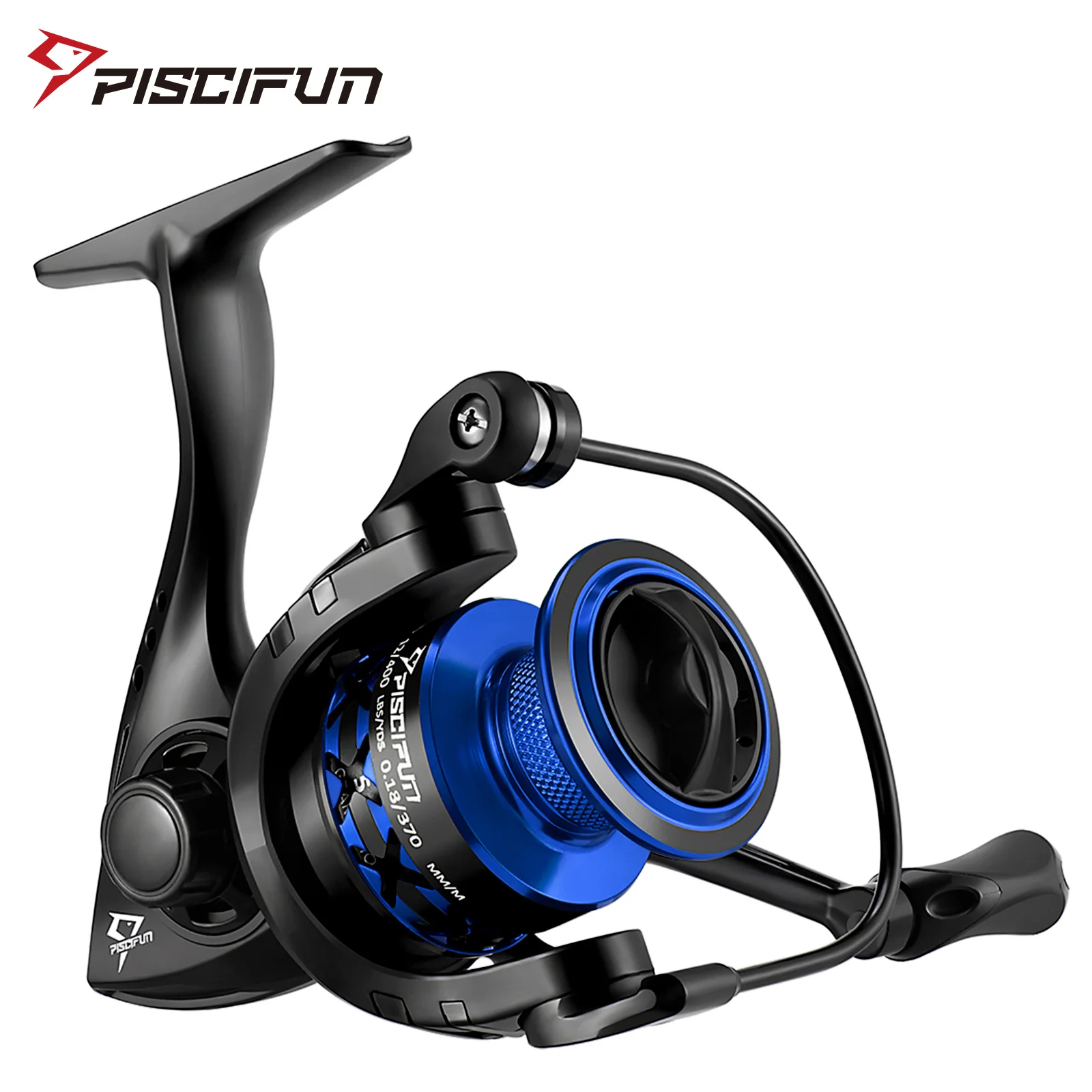 

Piscifun Flame Spinning Reel 5.2:1 Gear Ratio 19.8LB Max Drag Ultra Light 10 Bearings 2000 3000 4000 5000 Smooth Fishing Reel