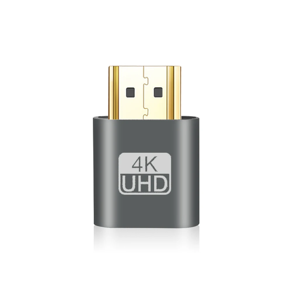 1 шт. VGA виртуальной Дисплей адаптер HDMI/DVI Совместимость 4 DDC EDID заглушка Безголовый