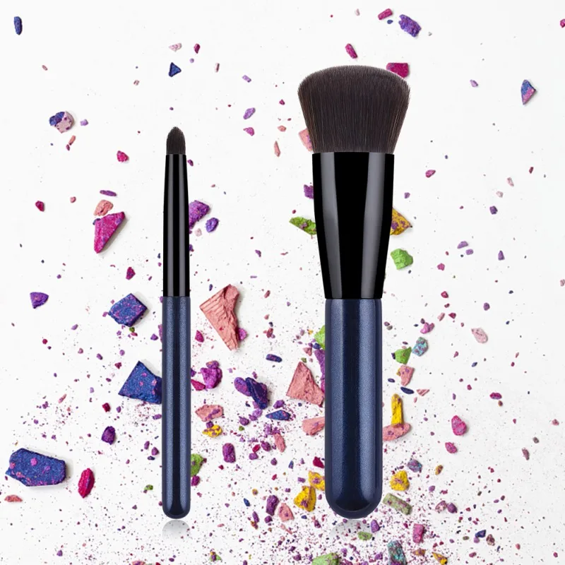 Горячая Распродажа 2 шт. набор кистей для макияжа тональная кисть подводки глаз