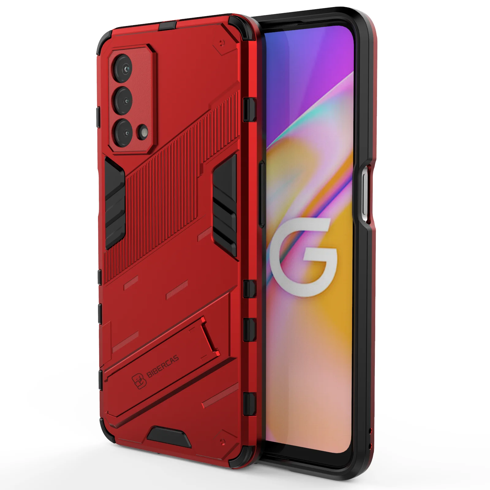 

Армированный чехол для телефона для Oppo Realme Рино 7 Narzo A93 20 V15 A53 C15 5 F17 C12 4 A32 Pro Lite Plus 4g 5g кронштейн прочный Чехол