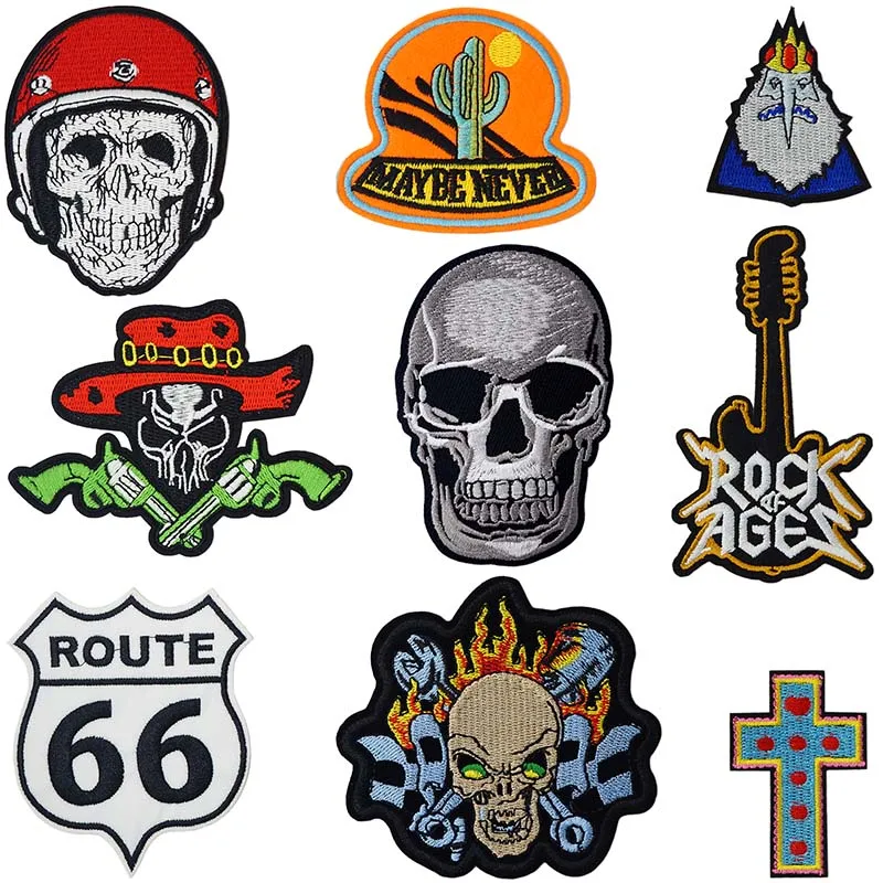 Бог смерти наносимые с помощью утюга наклейки платья пальто рукоделие