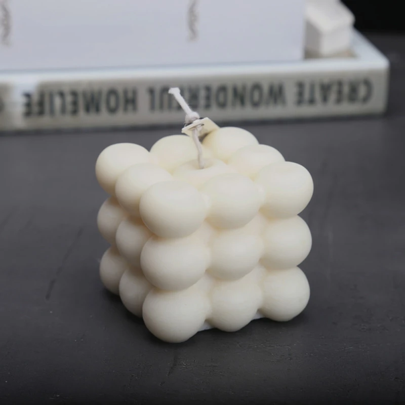 Квадратная форма для свечей соевый воск эфирное масло ароматерапия свеча сделай