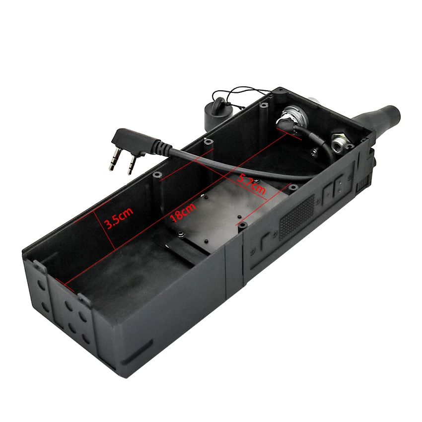 AN/PRC 148 Military Radio Walkie-talkie Virtual Model Tactical Dummy Case PRC 148