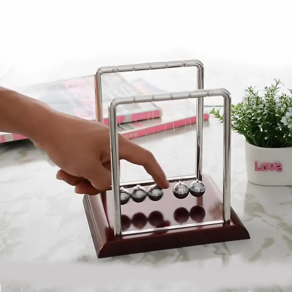 Колыбель Newton's Steel Balance Ball физика маятник настольные игрушки игры украшение для