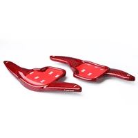 red glass fiber steering wheel shift paddle fit for bmw f22 f30 f32 f33 f36
