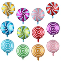 50100pcs 18inch colorful candy foil balloons lollipop helium globes baby shower birthday wedding party supplies decor kids toys
