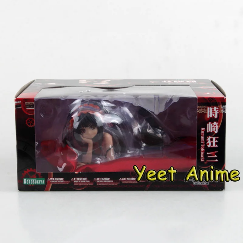 

Hot Anime DATE A LIVE 2 Tokisaki Kurumi Sleeping Position PVC Action Figure Static Model Decoration Toys For Gift 20CM With Box