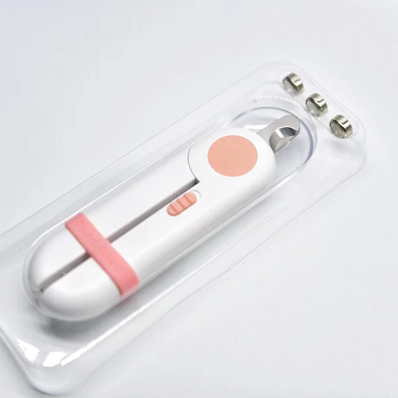 Профессиональная машинка для стрижки когтей собак и кошек со светодиодной