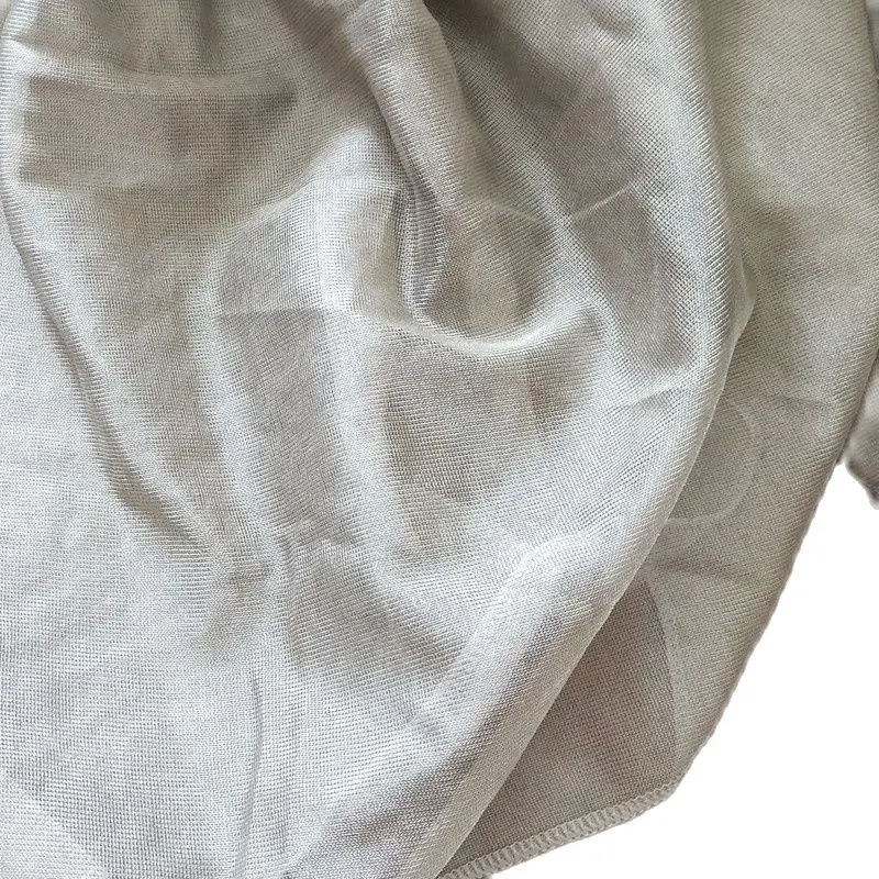 100% серебряные сетчатые волоконные ткани для блокировки RFID EMF |